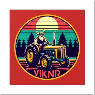 Tractor Viking V1 - VIKNR Tractors Posters and Art